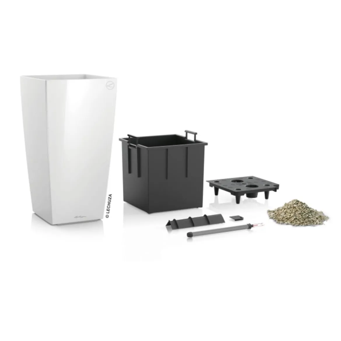 LECHUZA® CUBICO Premium, All-in-One-Set