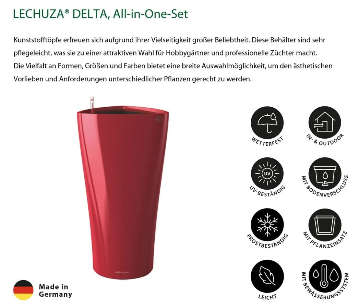 LECHUZA® DELTA, All-in-One-Set
