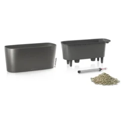 LECHUZA® DELTA, All-in-One-Set, hochglanz