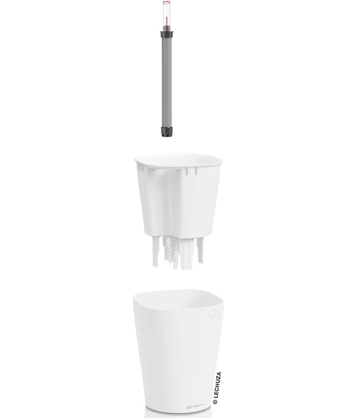 LECHUZA® DELTINI, All-in-One-Set, matt