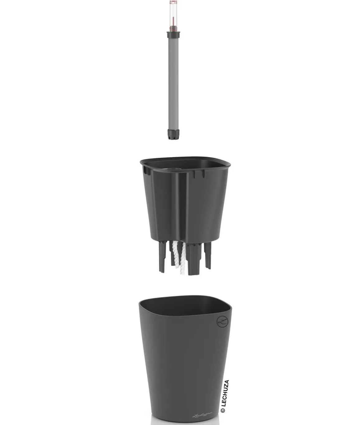 LECHUZA® DELTINI, All-in-One-Set, matt