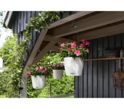 LECHUZA® Kunststoff-Hängeampel Nido Cottage