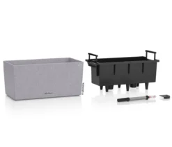 LECHUZA® Kunststoff-Kasten Balconera Stone, rechteckig
