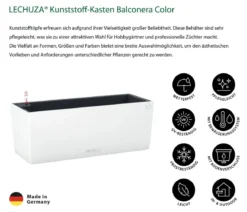LECHUZA® Kunststoff-Kasten Balconera Color, rechteckig