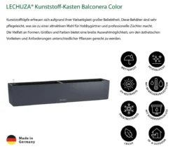 LECHUZA® Kunststoff-Kasten Balconera Color, rechteckig