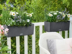 LECHUZA® Kunststoff-Kasten Balconera Cottage, rechteckig