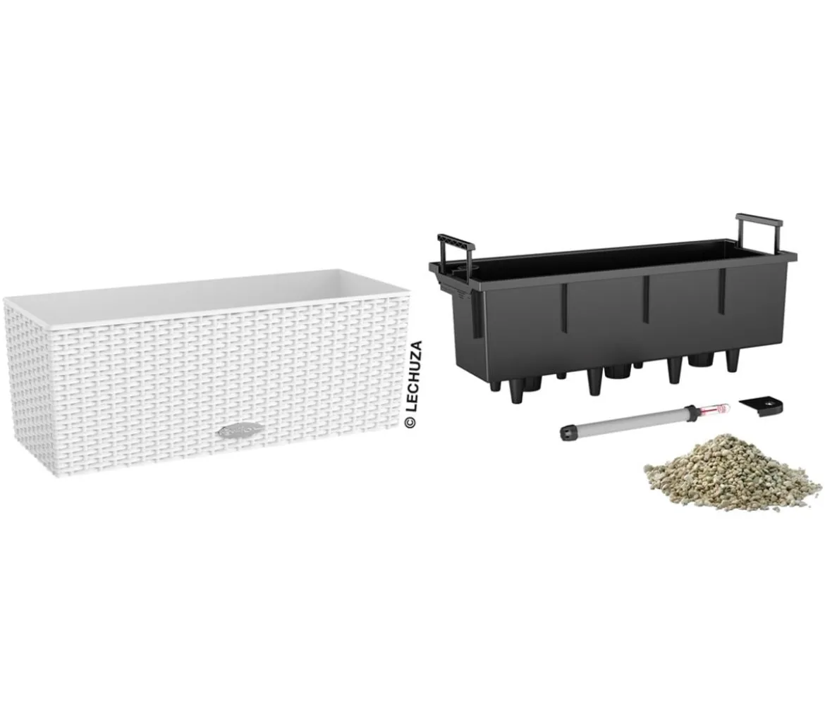 LECHUZA® Kunststoff-Kasten Balconera Cottage, rechteckig