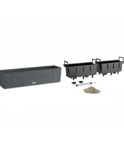 LECHUZA® Kunststoff-Kasten Balconera Cottage, rechteckig