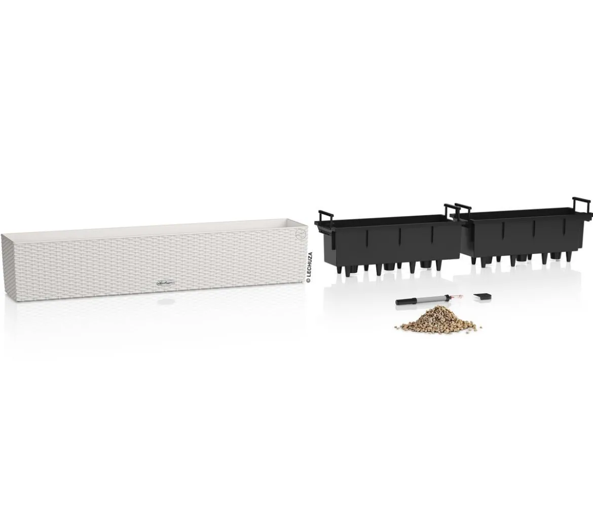 LECHUZA® Kunststoff-Kasten Balconera Cottage, rechteckig