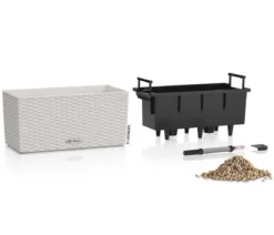 LECHUZA® Kunststoff-Kasten Balconera Cottage, rechteckig