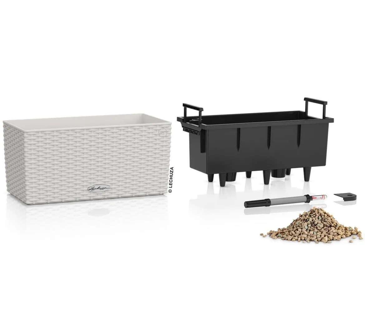 LECHUZA® Kunststoff-Kasten Balconera Cottage, rechteckig