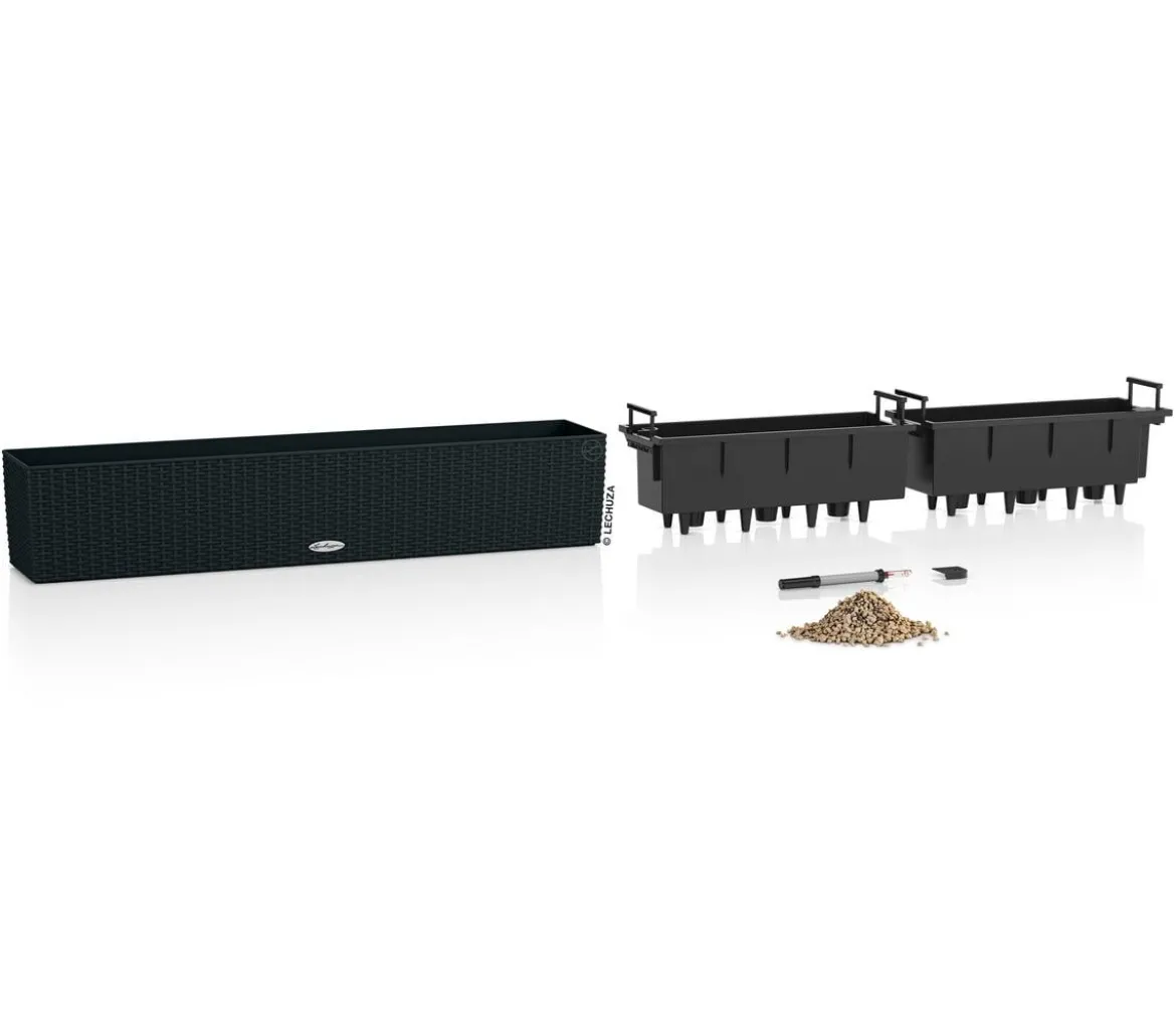 LECHUZA® Kunststoff-Kasten Balconera Cottage, rechteckig
