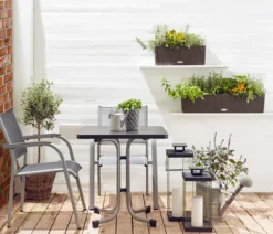 LECHUZA® Kunststoff-Kasten Balconera Cottage, rechteckig