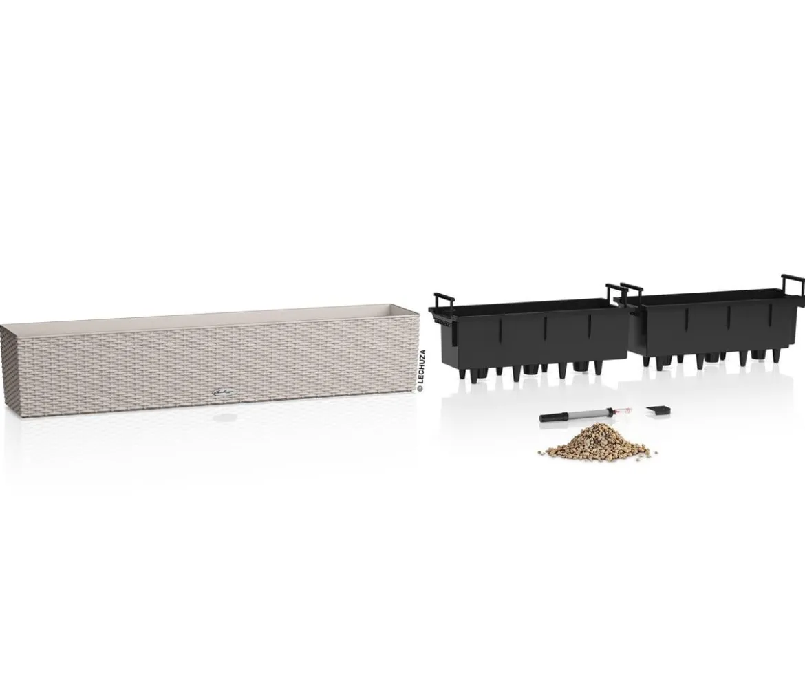 LECHUZA® Kunststoff-Kasten Balconera Cottage, rechteckig