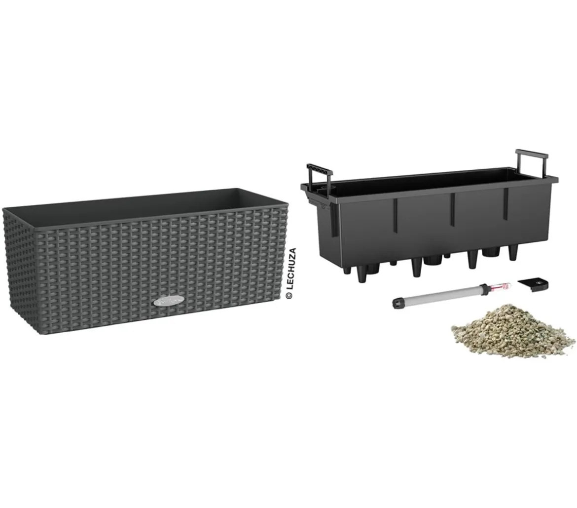 LECHUZA® Kunststoff-Kasten Balconera Cottage, rechteckig