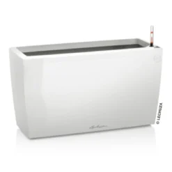 LECHUZA® Kunststoff-Kasten CARARO All-in-One-Set, rechteckig, ca. B75/H43/T30 cm