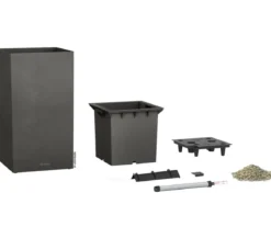 LECHUZA® Kunststoff-Topf Canto Stone, quadratisch