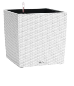 LECHUZA® Kunststoff-Topf Cube Cottage, quadratisch