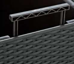 LECHUZA® Kunststoff-Topf Cube Cottage, quadratisch