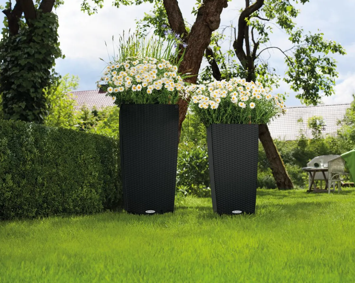 LECHUZA® Kunststoff-Topf Cubico Cottage, konisch