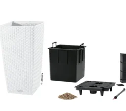 LECHUZA® Kunststoff-Topf Cubico Cottage, konisch