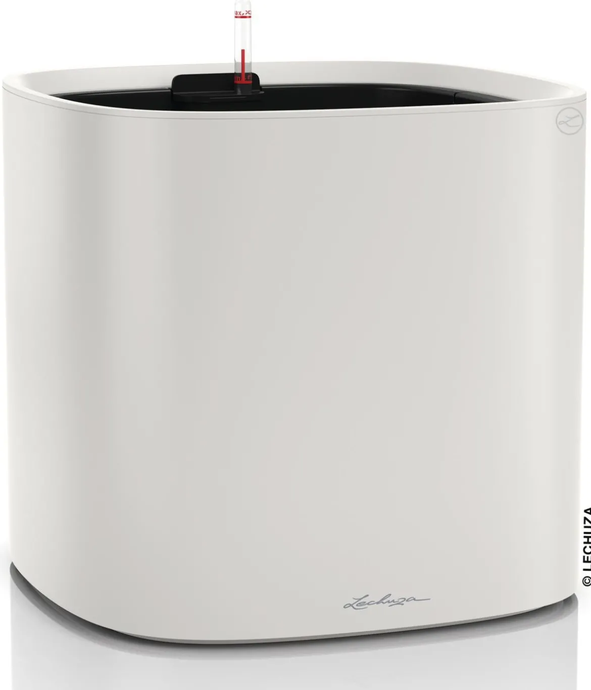 LECHUZA® Kunststoff-Topf PILA Color Planter, quadratisch, ca. B35/H33/T35 cm
