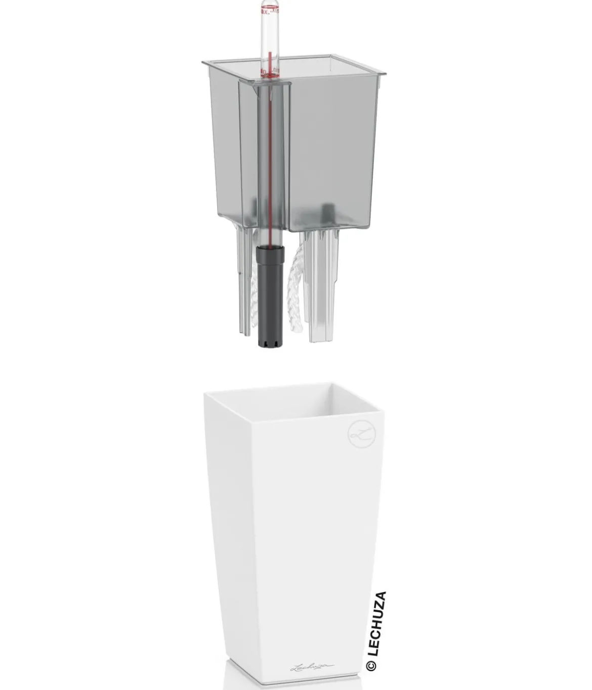 LECHUZA® MAXI/MINI-CUBI, All-in-One-Set, matt