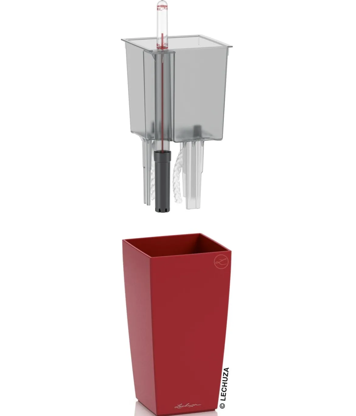 LECHUZA® MAXI/MINI-CUBI, All-in-One-Set, matt
