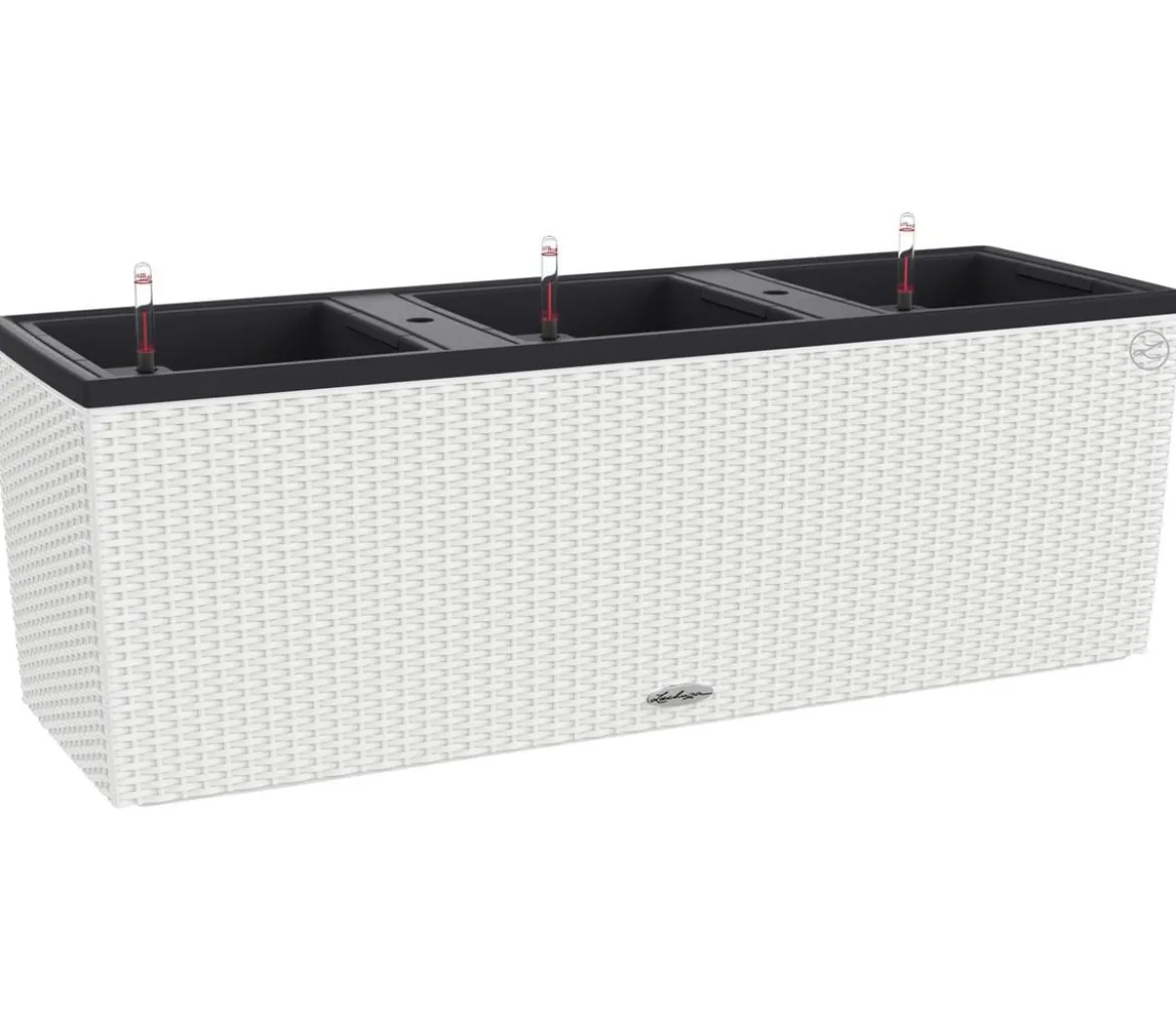 LECHUZA® Polyrattan-Kasten Trio Cottage, rechteckig