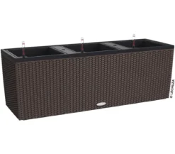 LECHUZA® Polyrattan-Kasten Trio Cottage, rechteckig