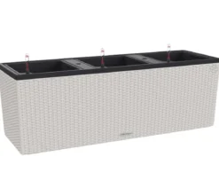 LECHUZA® Polyrattan-Kasten Trio Cottage, rechteckig