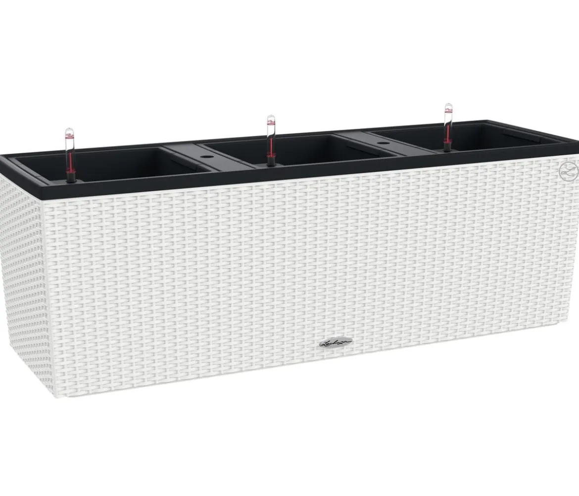 LECHUZA® Polyrattan-Kasten Trio Cottage, rechteckig