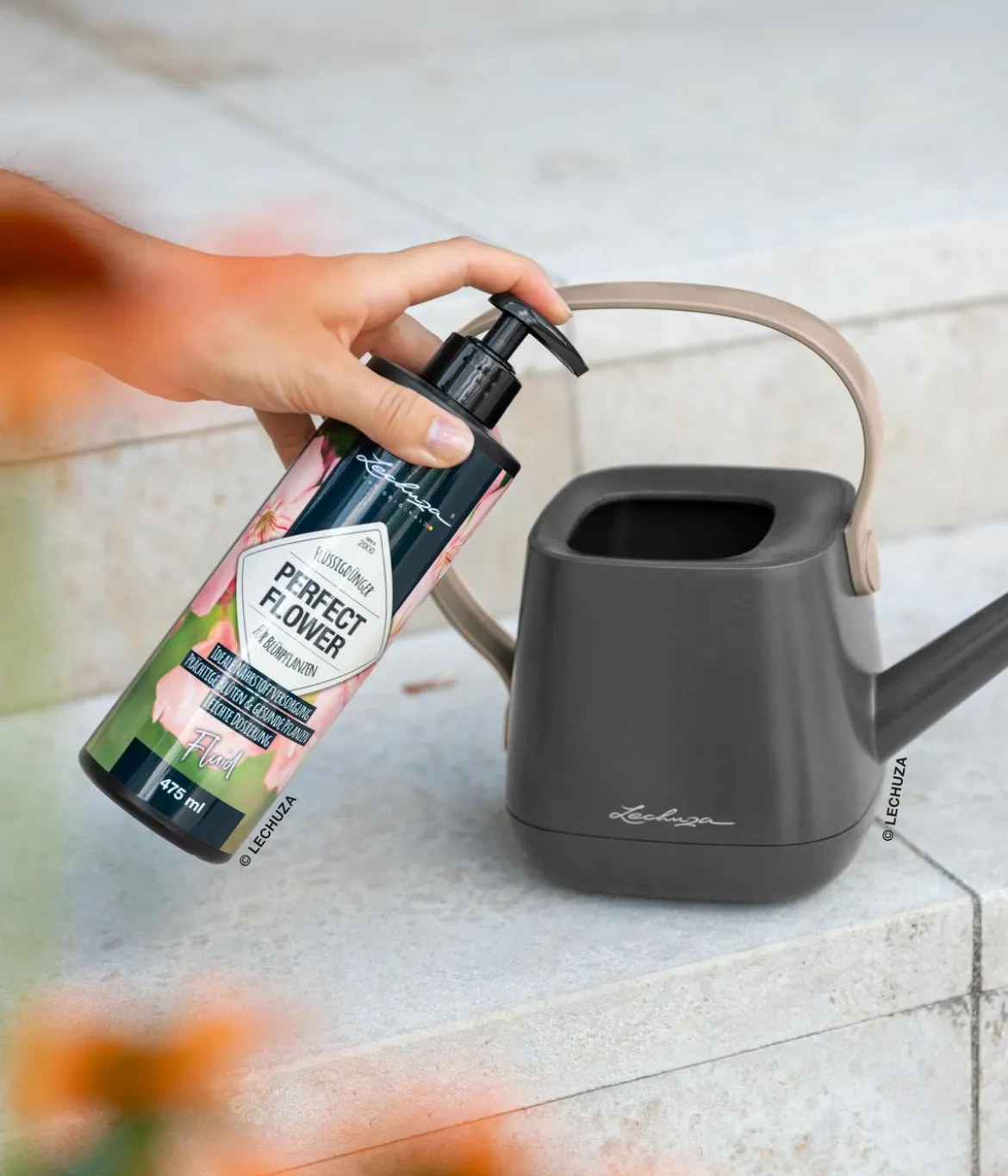 LECHUZA® Pon Perfect Blühpflanzen-Dünger, flüssig, 475 ml