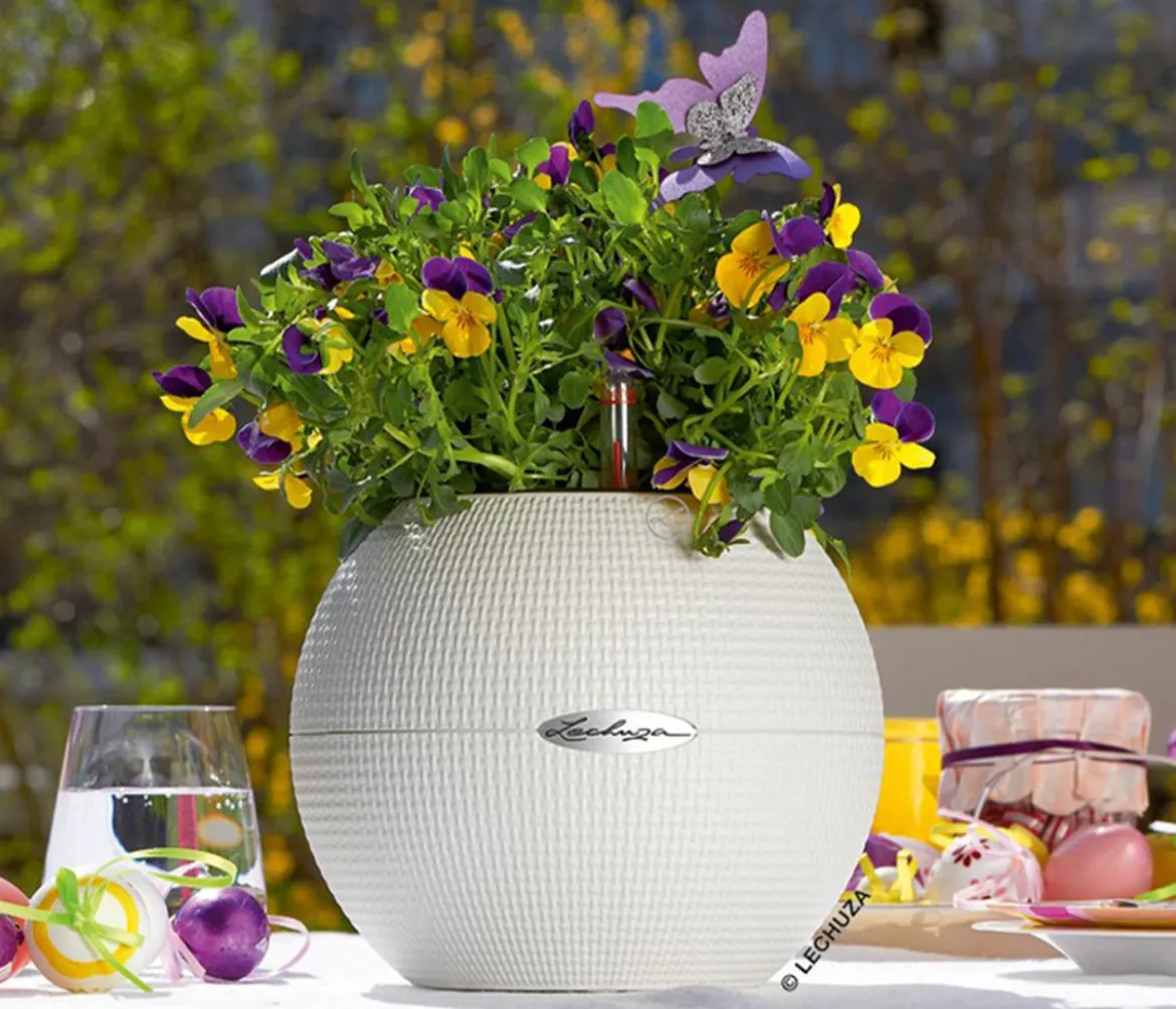 LECHUZA® PURO Color, All-in-One-Set, rund, ca. Ø20 cm
