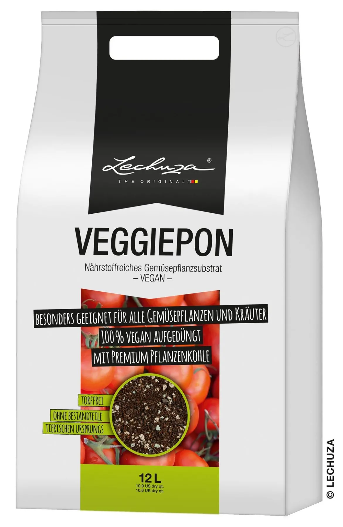 LECHUZA® VEGGIEPON Gemüsepflanzsubstrat