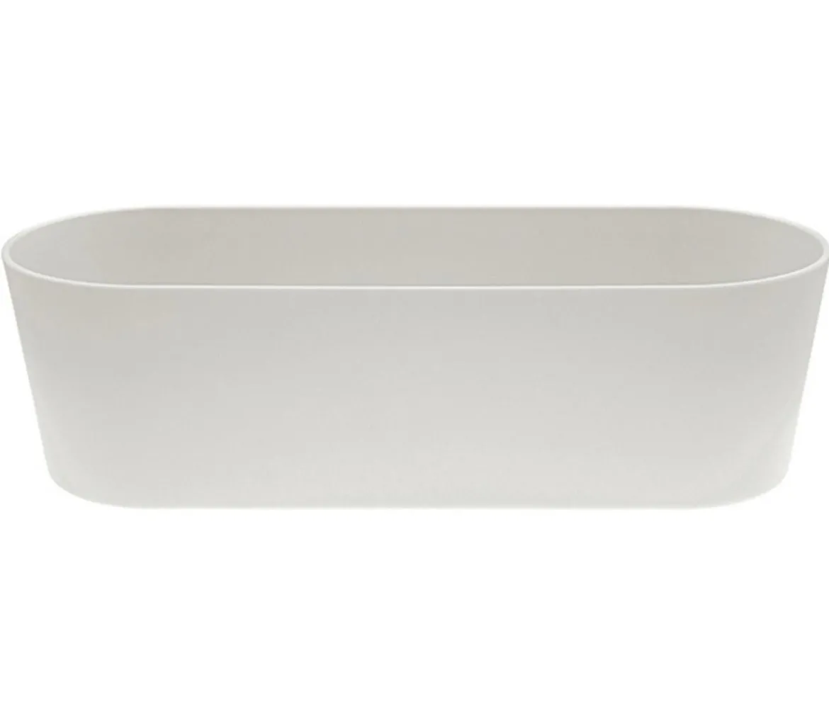 LENI Kunststoff-Jardiniere Flori, oval, ca. B36/H11/T14 cm