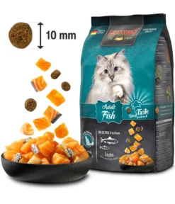 Leonardo Trockenfutter für Katzen Adult Fish, Lachs
