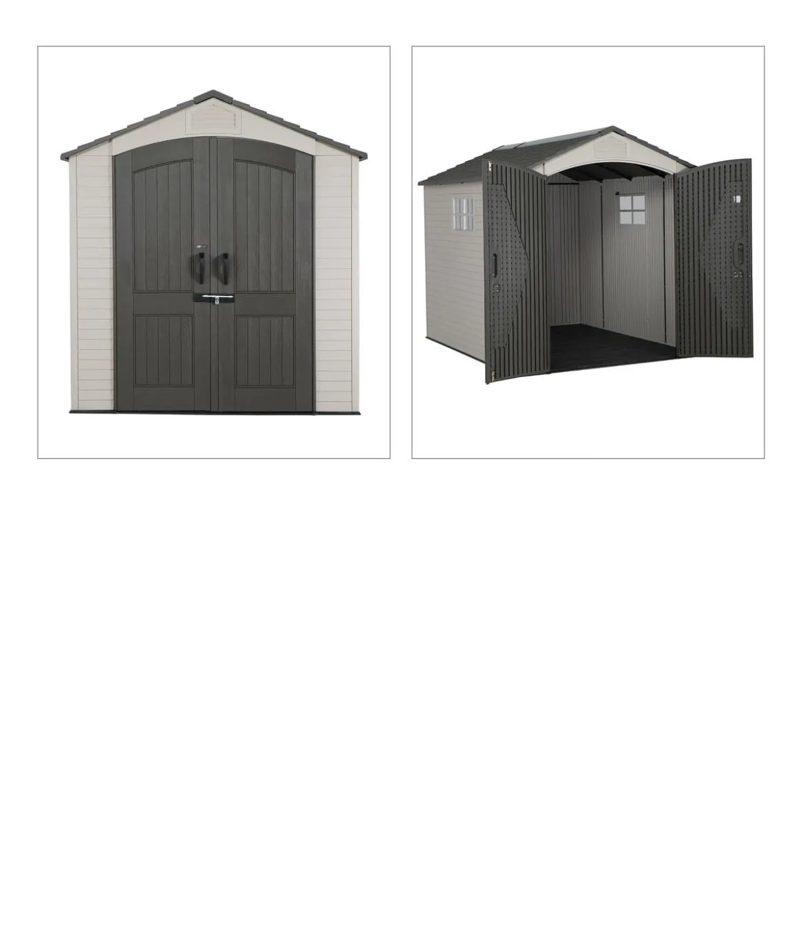 Lifetime Gerätehaus Phoenix, ca. B214/H227/T285 cm