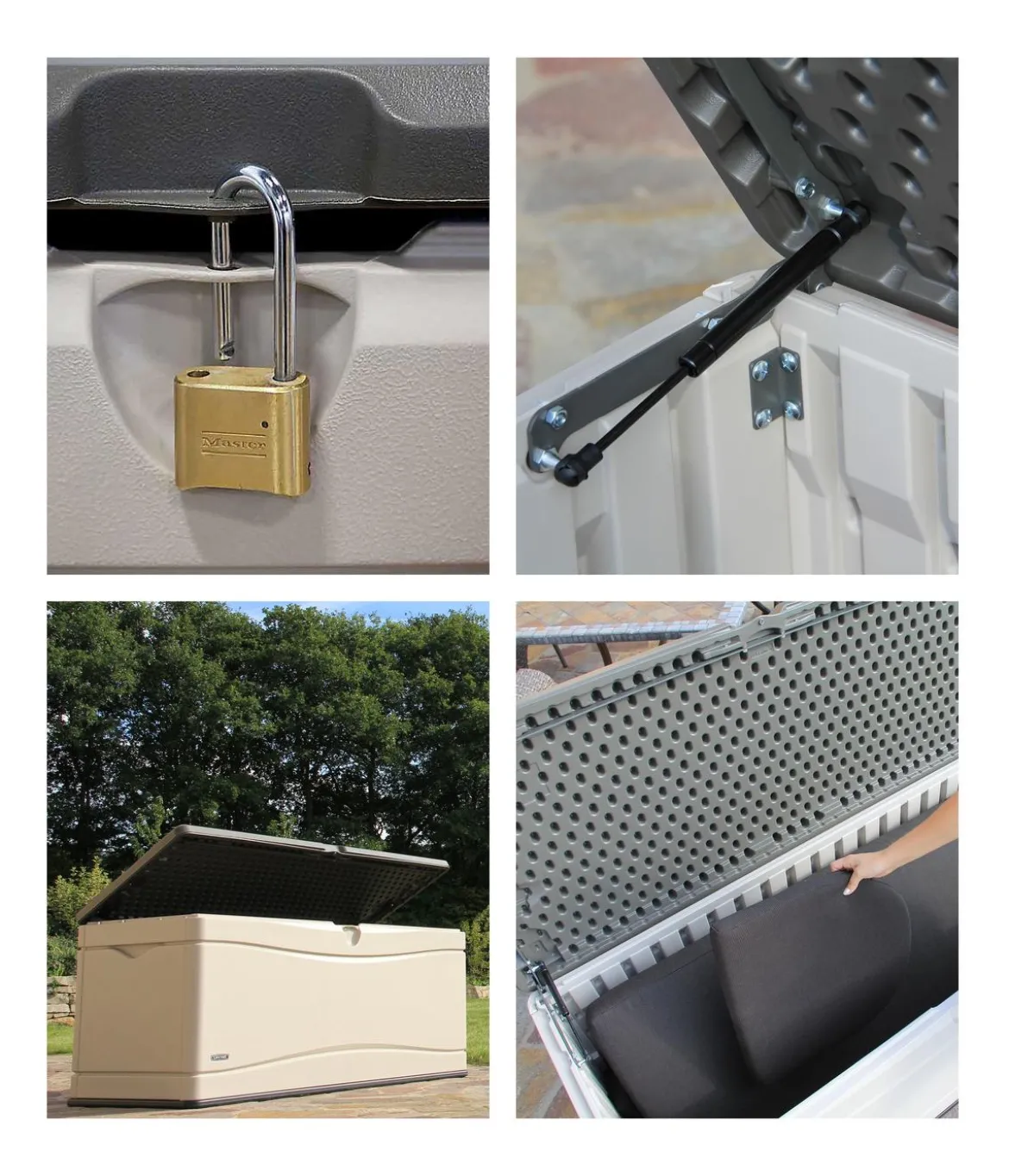 Lifetime Kissenbox, 495 l