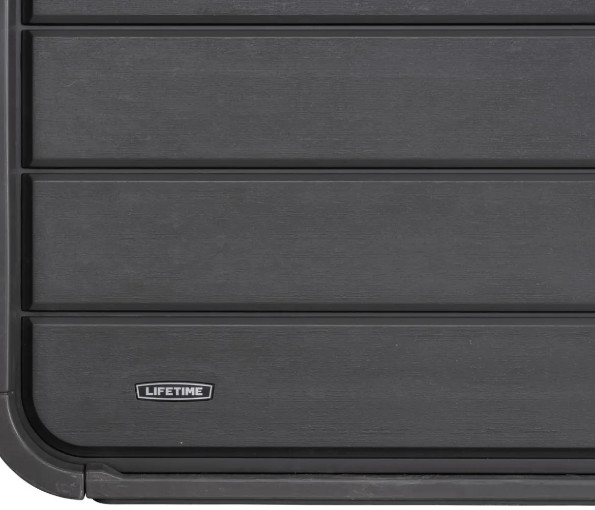Lifetime Kunststoff-Gartenbox Space L, 515 Liter, ca. B147,1/H64,5/T72 cm