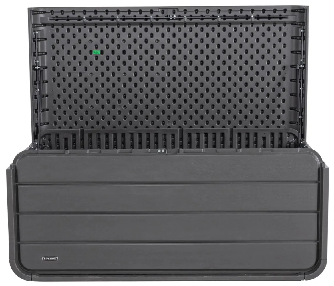 Lifetime Kunststoff-Gartenbox Space L, 515 Liter, ca. B147,1/H64,5/T72 cm