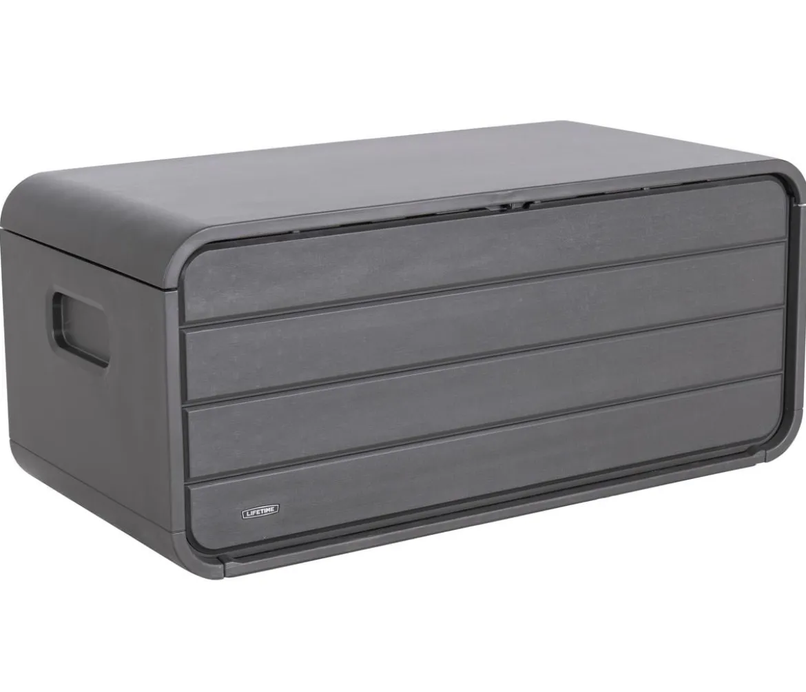 Lifetime Kunststoff-Gartenbox Space L, 515 Liter, ca. B147,1/H64,5/T72 cm