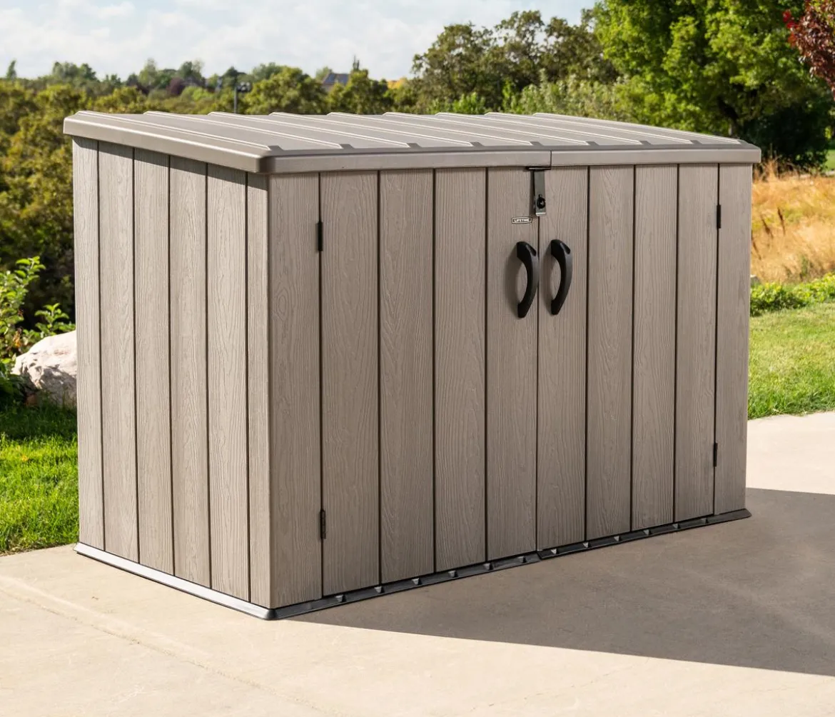 Lifetime Kunststoff-Mülltonnenbox, ca. B191/H132/T108 cm