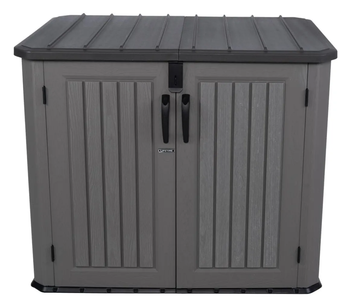 Lifetime Mülltonnenverkleidung Phil 2er Box, ca. B146/H128/T94 cm