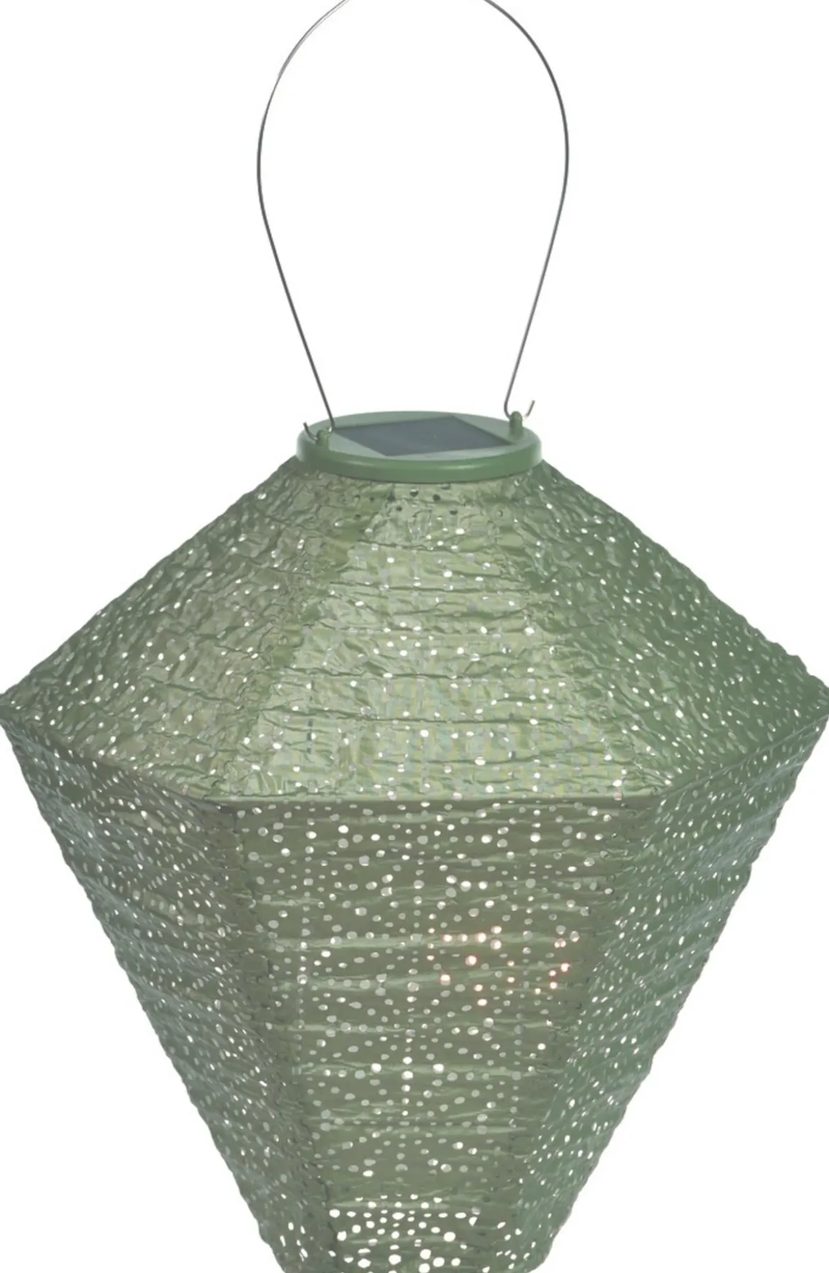 Lumiz Solar-Lampion Diamond Sashiko, ca. Ø28/H28 cm