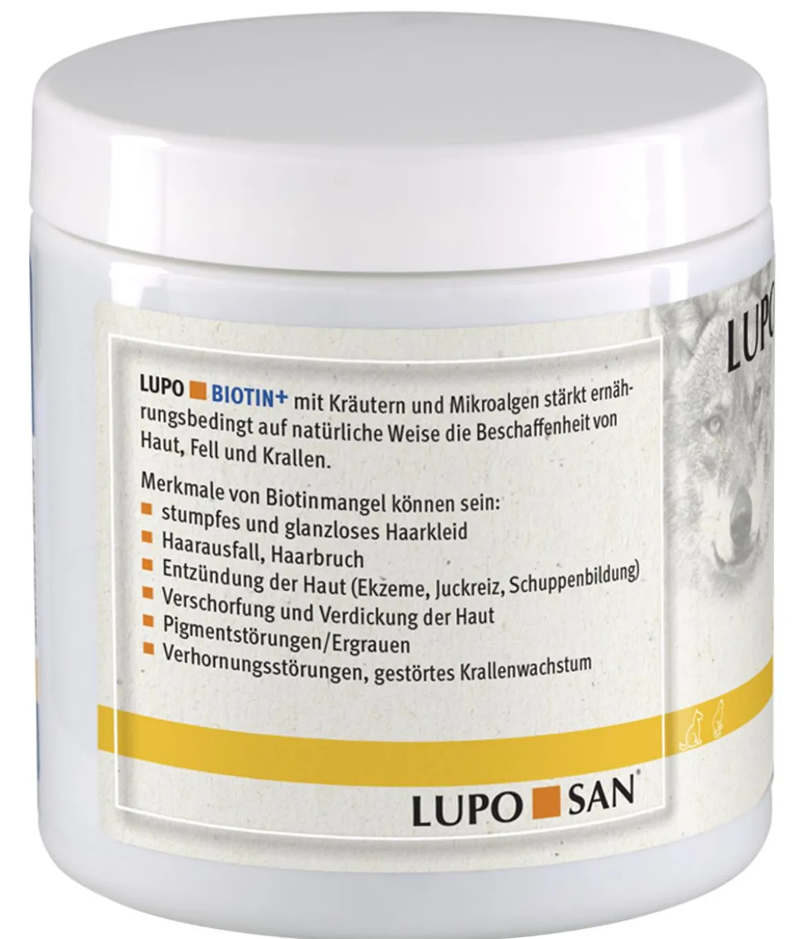 LUPOSAN Ergänzungsfutter für Hunde & Katzen LUPO Biotin+ Tabletten
