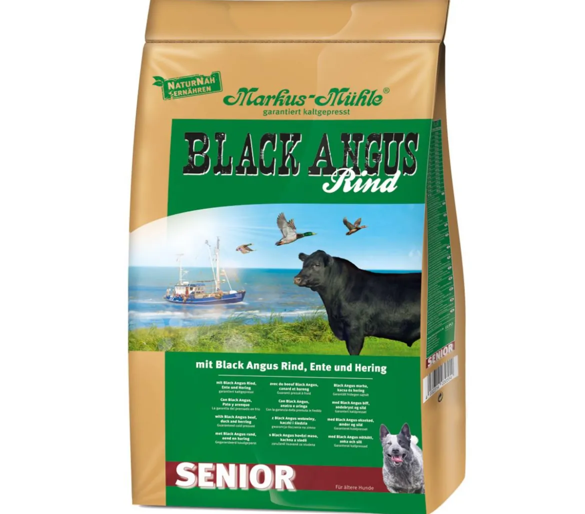Markus-Mühle® Trockenfutter für Hunde Black Angus Senior