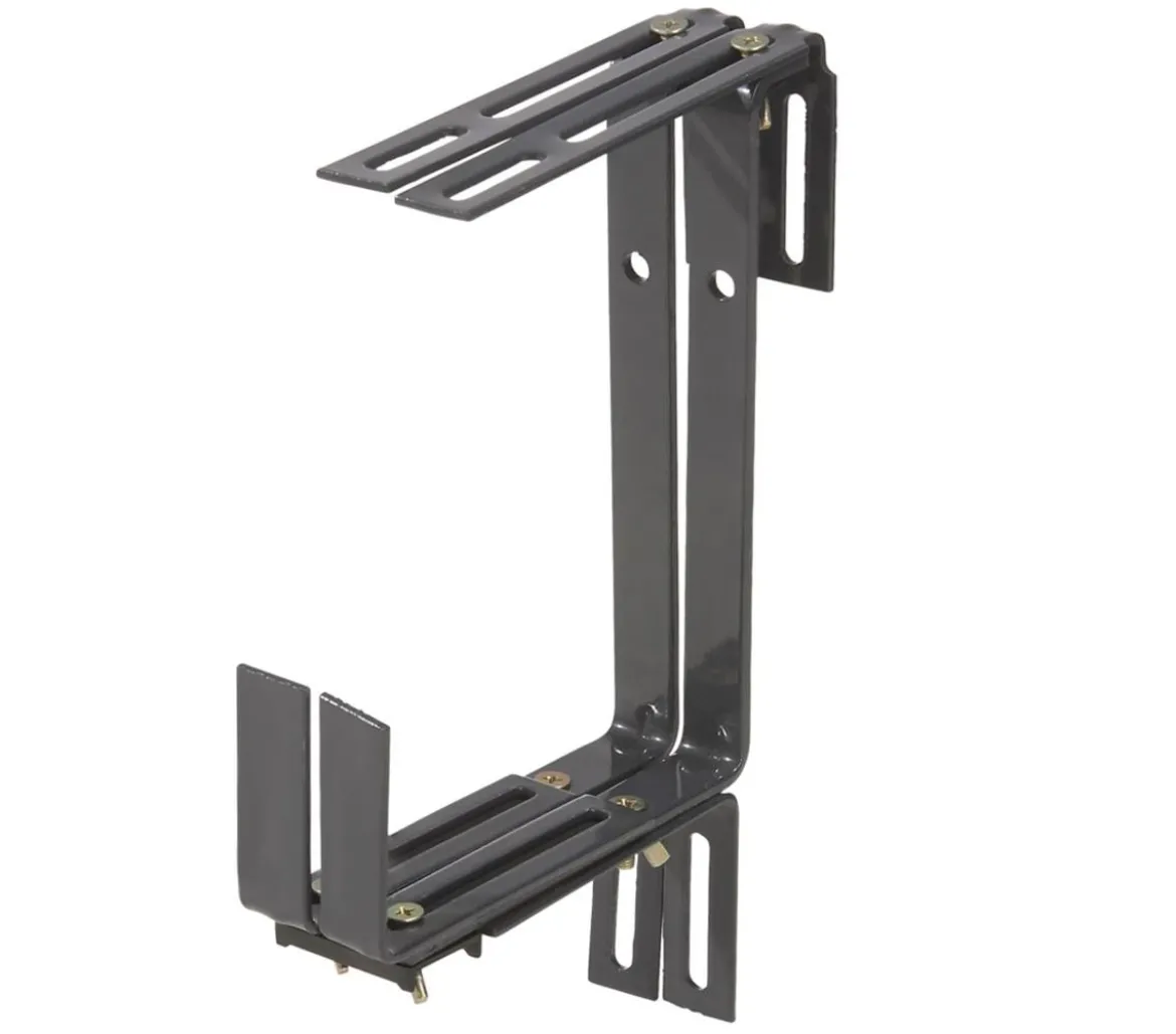 Metall-Blumenkastenhalter für den Balkon, 2 Stück