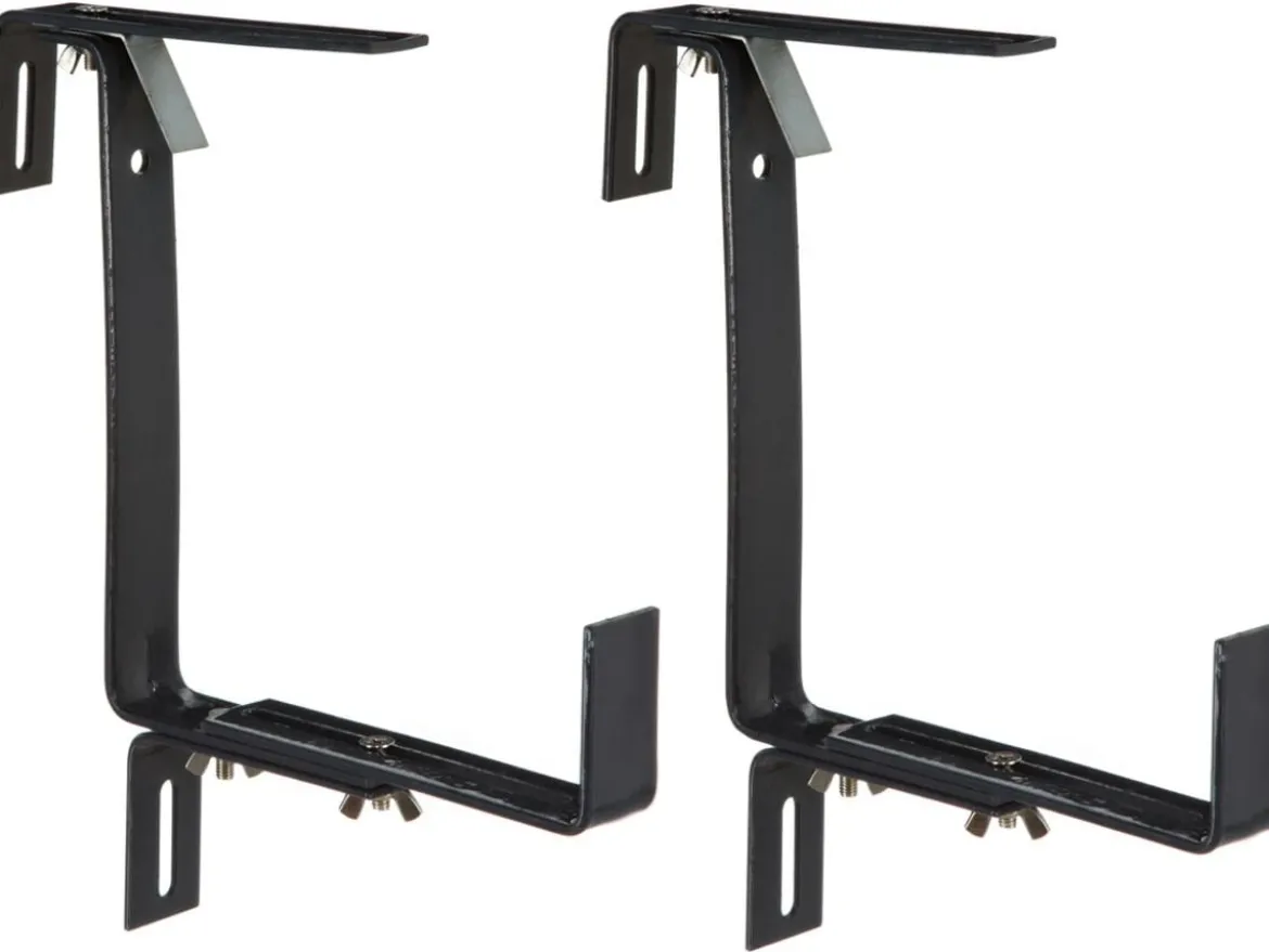 Metall-Blumenkastenhalter Profi für den Balkon, 2 Stück