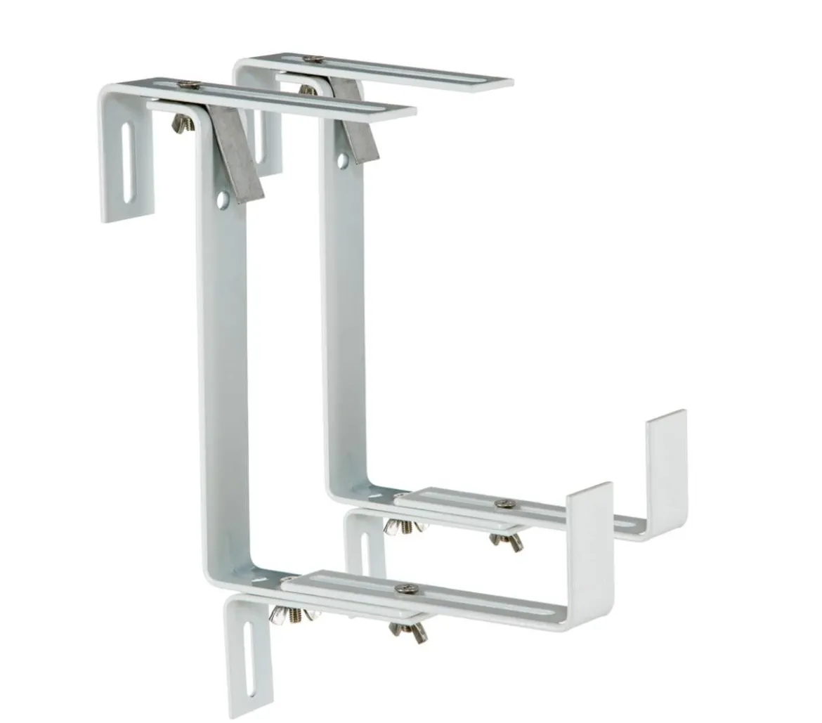 Metall-Blumenkastenhalter Profi für den Balkon, 2 Stück